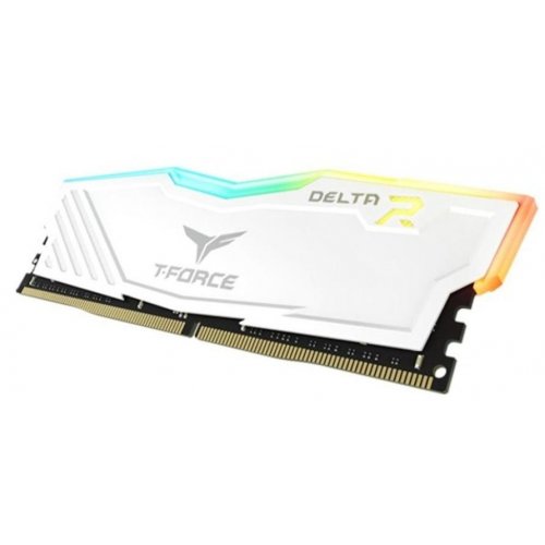 Продать ОЗУ Team DDR4 16GB 2400Mhz T-Force Delta RGB (TF4D416G2400HC15B01) White по Trade-In интернет-магазине Телемарт - Киев, Днепр, Украина фото