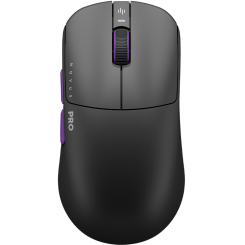 Уцінка миша Dark Project Novus Pro Wireless (DPP_NOVUS_PRO_BB) Black/Purple (Розкрита упаковка, 872046) / 26000 DPI / 8000 Гц / Pixart