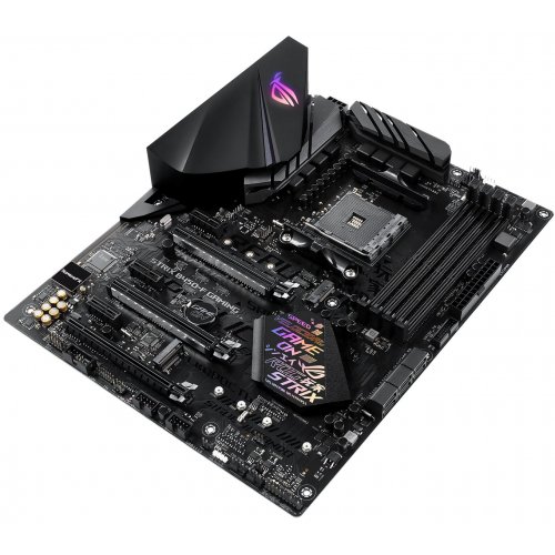 Материнская плата Asus ROG STRIX B450-F GAMING (sAM4, AMD B450) (Восстановлено продавцом, 872060) купить в Украине: Киев, Днепр, Харьков, Одесса  | Проверка совместимости, низкая цена, отзывы, характеристики от TELEMART фото