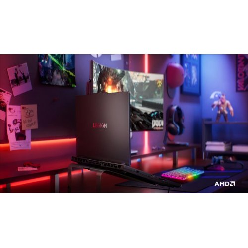 Ноутбук Lenovo Legion Pro 5 16ADR10 (83LT008QRA) Eclipse Black купить в Украине: Киев, Днепр, Харьков, Одесса  | Низкая цена, отзывы, характеристики от TELEMART фото