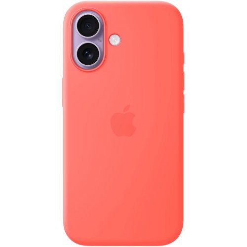 Чехол для смартфона Apple Silicone Case with MagSafe for Apple iPhone 17 (MHVQ4ZM/A) Bright Guava купить в Украине: Киев, Днепр, Харьков, Одесса  | Низкая цена, отзывы, характеристики от TELEMART фото