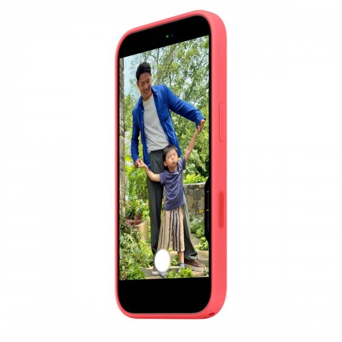 Чехол для смартфона Apple Silicone Case with MagSafe for Apple iPhone 17 (MHVQ4ZM/A) Bright Guava купить в Украине: Киев, Днепр, Харьков, Одесса  | Низкая цена, отзывы, характеристики от TELEMART фото