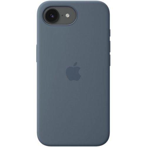 Чохол для смартфона Apple Silicone Case with MagSafe for Apple iPhone 17e (MHWE4ZM/A) Anchor Blue купити в Україні: Київ, Львів, Хмельницький, Тернопіль, Івано-Франківськ | Низька ціна, відгуки, характеристики від TELEMART фото