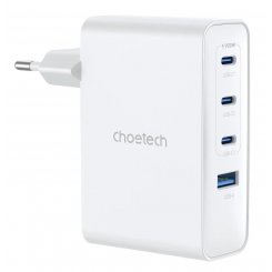 Сетевое зарядное устройство Choetech USB + 3 x USB Type-C 100W (PD9002) White