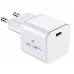 Сетевое зарядное устройство Choetech USB Type-C 100W (PD9031) White