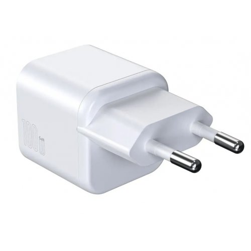Мережевий зарядний пристрій Choetech USB Type-C 100W (PD9031) White купити в Україні: Київ, Львів, Хмельницький, Тернопіль, Івано-Франківськ | Низька ціна, відгуки, характеристики від TELEMART фото