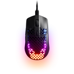 Уцінка миша SteelSeries Aerox 3 (62611) Onyx (Розкрита упаковка, 872088) / 8500 DPI / 1000 Гц / SteelSeries