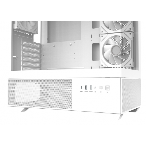 Уцінка корпус Zalman Chronix Tempered Glass без БЖ White (Сліди використання, 872121) купити в Україні: Київ, Львів, Хмельницький, Тернопіль, Івано-Франківськ | Перевірка сумісності, низька ціна, відгуки, характеристики від TELEMART фото