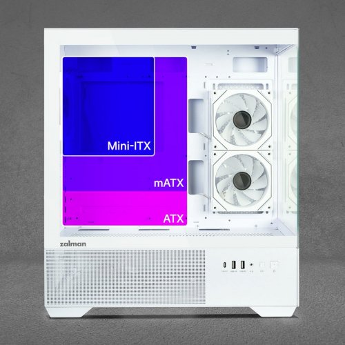 Уцінка корпус Zalman Chronix Tempered Glass без БЖ White (Сліди використання, 872121) купити в Україні: Київ, Львів, Хмельницький, Тернопіль, Івано-Франківськ | Перевірка сумісності, низька ціна, відгуки, характеристики від TELEMART фото