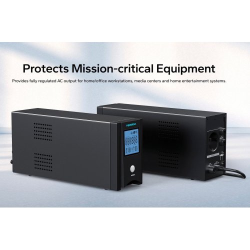 Уцінка дбж Marsriva 1500VA (MR-UF1500P-H) (Розкрита упаковка, 872125) купити в Україні: Київ, Львів, Хмельницький, Тернопіль, Івано-Франківськ | Низька ціна, відгуки, характеристики від TELEMART фото