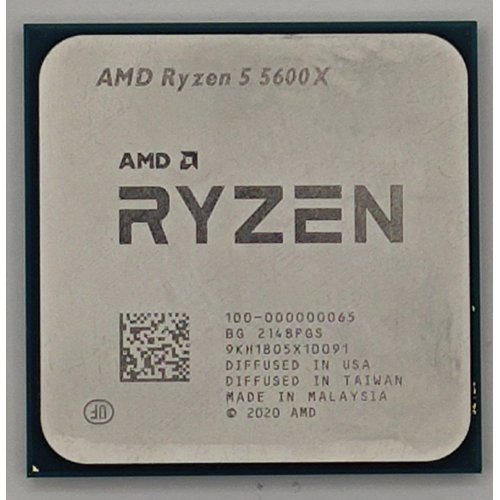 Процесор AMD Ryzen 5 5600X 3.7(4.6)GHz 32MB sAM4 Tray (100-000000065) (Відновлено продавцем, 872133) купити в Україні: Київ, Львів, Хмельницький, Тернопіль, Івано-Франківськ | Перевірка сумісності, низька ціна, відгуки, характеристики від TELEMART фото