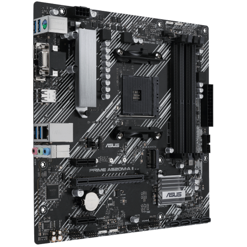 Уценка материнская плата Asus PRIME A520M-A II/CSM (sAM4, AMD A520) (Вскрытая упаковка, 872139) купить в Украине: Киев, Днепр, Харьков, Одесса  | Проверка совместимости, низкая цена, отзывы, характеристики от TELEMART фото