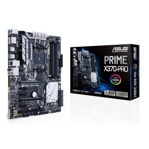 Материнская плата Asus PRIME X370-PRO (sAM4, AMD X370) (Восстановлено продавцом, 872144) купить в Украине: Киев, Днепр, Харьков, Одесса  | Проверка совместимости, низкая цена, отзывы, характеристики от TELEMART фото