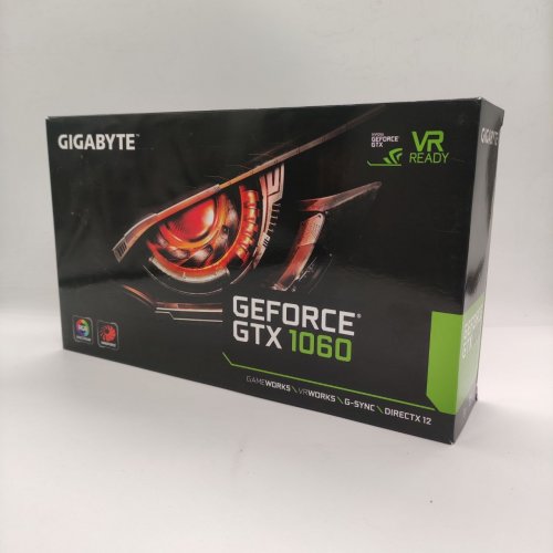Відеокарта Gigabyte GeForce GTX 1060 D5 6144MB (GV-N1060D5-6GD) (Відновлено продавцем, 872146) купити в Україні: Київ, Львів, Хмельницький, Тернопіль, Івано-Франківськ | Перевірка сумісності, низька ціна, відгуки, характеристики від TELEMART фото