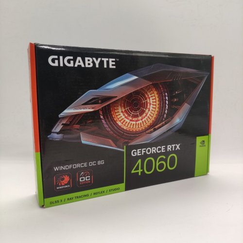 Видеокарта Gigabyte GeForce RTX 4060 Windforce OC 8192MB (GV-N4060WF2OC-8GD) (Восстановлено продавцом, 872147) купить в Украине: Киев, Днепр, Харьков, Одесса  | Проверка совместимости, низкая цена, отзывы, характеристики от TELEMART фото