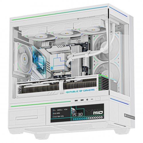 Уцінка корпус Thermalright TL-M10 Vision без БЖ White (Відсутнє внутрішнє пакування, 872154) купити в Україні: Київ, Львів, Хмельницький, Тернопіль, Івано-Франківськ | Перевірка сумісності, низька ціна, відгуки, характеристики від TELEMART фото