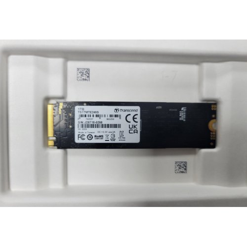 Уцінка ssd-диск Transcend 245S 3D NAND 1TB M.2 (2280 PCI-E) NVMe x4 (TS1TMTE245S) (Сліди використання, 872158) купити в Україні: Київ, Львів, Хмельницький, Тернопіль, Івано-Франківськ | Перевірка сумісності, низька ціна, відгуки, характеристики від TELEMART фото