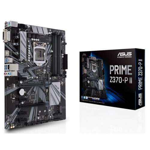 Материнська плата Asus PRIME Z370-P II (s1151-v2, Intel Z370) (Відновлено продавцем, 872352) купити в Україні: Київ, Львів, Хмельницький, Тернопіль, Івано-Франківськ | Перевірка сумісності, низька ціна, відгуки, характеристики від TELEMART фото