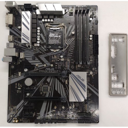 Материнська плата Asus PRIME Z370-P II (s1151-v2, Intel Z370) (Відновлено продавцем, 872352) купити в Україні: Київ, Львів, Хмельницький, Тернопіль, Івано-Франківськ | Перевірка сумісності, низька ціна, відгуки, характеристики від TELEMART фото