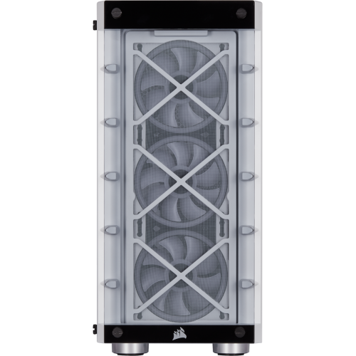 Корпус Corsair iCUE 465X RGB Tempered glass без БП (CC-9011189-WW) White (Восстановлено продавцом, 872499) купить в Украине: Киев, Днепр, Харьков, Одесса  | Проверка совместимости, низкая цена, отзывы, характеристики от TELEMART фото