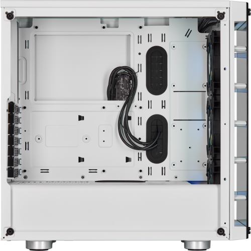 Корпус Corsair iCUE 465X RGB Tempered glass без БП (CC-9011189-WW) White (Восстановлено продавцом, 872499) купить в Украине: Киев, Днепр, Харьков, Одесса  | Проверка совместимости, низкая цена, отзывы, характеристики от TELEMART фото