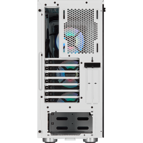 Корпус Corsair iCUE 465X RGB Tempered glass без БП (CC-9011189-WW) White (Восстановлено продавцом, 872499) купить в Украине: Киев, Днепр, Харьков, Одесса  | Проверка совместимости, низкая цена, отзывы, характеристики от TELEMART фото