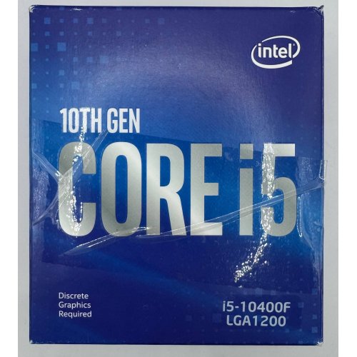 Процессор Intel Core i5-10400F 2.9(4.3)GHz s1200 Box (BX8070110400F) (Восстановлено продавцом, 872502) купить в Украине: Киев, Днепр, Харьков, Одесса  | Проверка совместимости, низкая цена, отзывы, характеристики от TELEMART фото