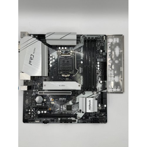 Материнская плата AsRock B460M Pro4 (s1200, Intel B460) (Восстановлено продавцом, 872503) купить в Украине: Киев, Днепр, Харьков, Одесса  | Проверка совместимости, низкая цена, отзывы, характеристики от TELEMART фото