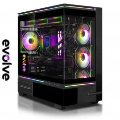 Игровой ПК EVOLVE GamePart Vision Pro (EVGP-VSNR780X3DN507-D532S1TBK) Black / AMD Ryzen 7 7800X3D (4.2–5.0), 8 ядер / NVIDIA GeForce RTX 5070 / 32 ГБ (DDR5) / 1024 ГБ (SSD)
