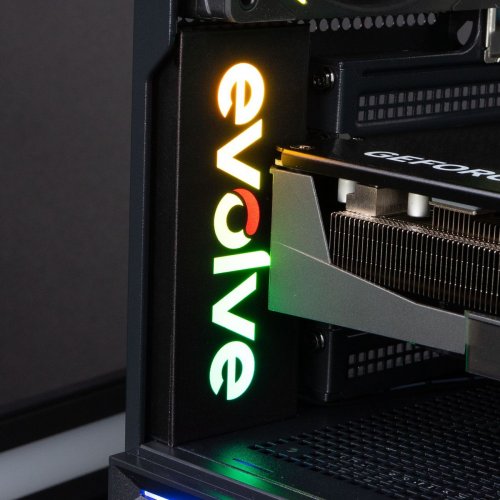 Ігровий ПК EVOLVE GamePart Vision Pro (EVGP-VSNR980X3DN507T-D532S1TBK) Black купити в Україні: Київ, Львів, Хмельницький, Тернопіль, Івано-Франківськ | Низька ціна, відгуки, характеристики від TELEMART фото