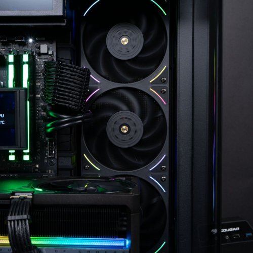 Компьютер EVOLVE UltraPart Vision Pro (EVUP-VSNR980X3DN509-D532S1TBK) Black купить в Украине: Киев, Днепр, Харьков, Одесса  | Низкая цена, отзывы, характеристики от TELEMART фото