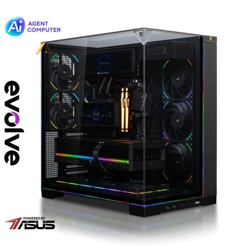 Комп'ютер EVOLVE UltraPart Vision Pro+ (EVUP-VSNR980X3DN508-D564S2TBK) Black купити в Україні | Telemart фото