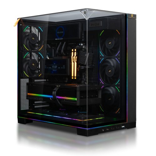 Компьютер EVOLVE UltraPart Vision Pro+ (EVUP-VSNR995X3DN509-D5128S2TBK) Black купить в Украине: Киев, Днепр, Харьков, Одесса  | Низкая цена, отзывы, характеристики от TELEMART фото