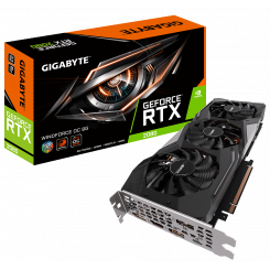 Відеокарта Gigabyte GeForce RTX 2080 WindForce OC 8192MB (GV-N2080WF3OC-8GC)