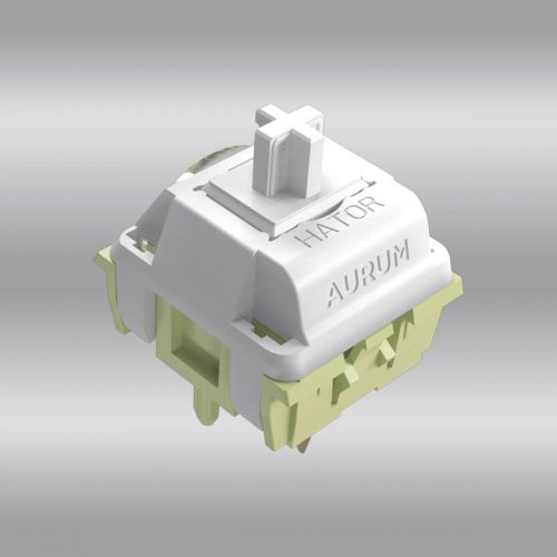 Комплект механічних перемикачів HATOR Aurum Lemon Linear Mechanical Switches 110pcs (HTS600) купити в Україні: Київ, Львів, Хмельницький, Тернопіль, Івано-Франківськ | Низька ціна, відгуки, характеристики від TELEMART фото