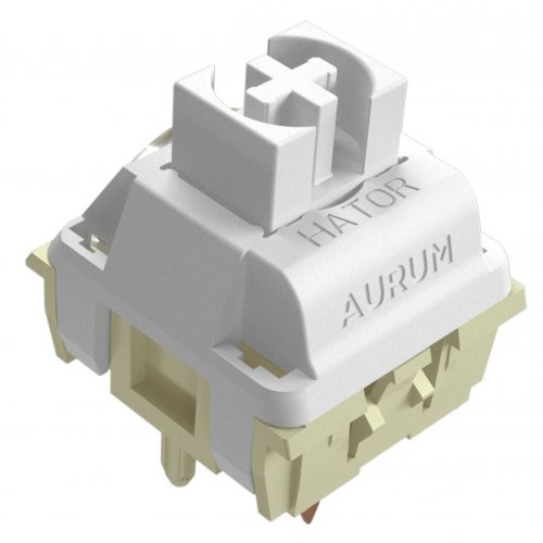 Комплект механических переключателей HATOR Aurum Vanila Linear Silent Mechanical Switches 110pcs (HTS602) купить в Украине: Киев, Днепр, Харьков, Одесса  | Низкая цена, отзывы, характеристики от TELEMART фото