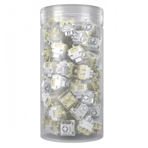 Комплект механических переключателей HATOR Aurum Vanila Linear Silent Mechanical Switches 110pcs (HTS602) купить в Украине: Киев, Днепр, Харьков, Одесса  | Низкая цена, отзывы, характеристики от TELEMART фото