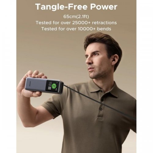 Powerbank Ugreen PB726 Nexode 20000mAh 165W (55987B) Grey купити в Україні: Київ, Львів, Хмельницький, Тернопіль, Івано-Франківськ | Низька ціна, відгуки, характеристики від TELEMART фото