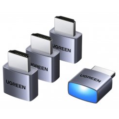 Емулятор монітора Ugreen CM775 HDMI Dummy Plug 4pcs (95994) Grey