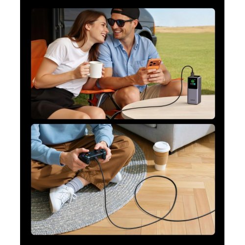 Кабель Ugreen L309 USB to USB Type-C 18W 2m (85478) Black купить в Украине: Киев, Днепр, Харьков, Одесса  | Низкая цена, отзывы, характеристики от TELEMART фото