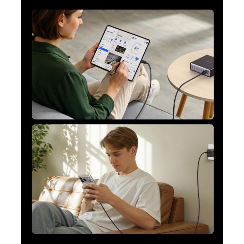 Кабель Ugreen L309 USB to USB Type-C 18W 2m (85478) Black купить в Украине: Киев, Днепр, Харьков, Одесса  | Низкая цена, отзывы, характеристики от TELEMART фото