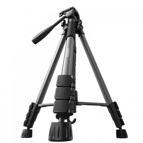 Штатив Ugreen LP661 Professional Tripod For Phone and Cameras (15187) купити в Україні: Київ, Львів, Хмельницький, Тернопіль, Івано-Франківськ | Низька ціна, відгуки, характеристики від TELEMART фото
