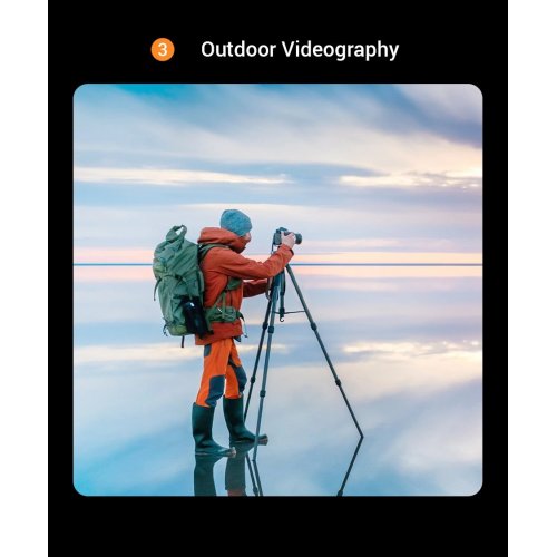 Штатив Ugreen LP661 Professional Tripod For Phone and Cameras (15187) купити в Україні: Київ, Львів, Хмельницький, Тернопіль, Івано-Франківськ | Низька ціна, відгуки, характеристики від TELEMART фото