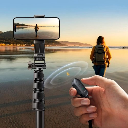 Штатив Ugreen LP680 Selfie Stick Tripod with Bluetooth Remote (15609) купити в Україні | Telemart фото