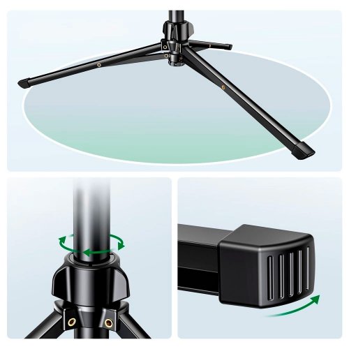 Штатив Ugreen LP680 Selfie Stick Tripod with Bluetooth Remote (15609) купити в Україні | Telemart фото