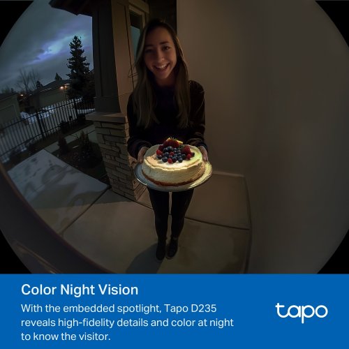Видеозвонок TP-LINK Tapo D235 купить в Украине: Киев, Днепр, Харьков, Одесса  | Низкая цена, отзывы, характеристики от TELEMART фото