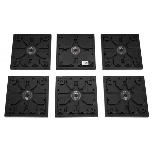 Smart LED Панель Twinkly Squares 1 + 5 RGB Gen II (TWQ064STW-07-BEU) Black купити в Україні: Київ, Львів, Хмельницький, Тернопіль, Івано-Франківськ | Низька ціна, відгуки, характеристики від TELEMART фото