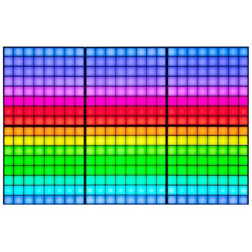Smart LED Панель Twinkly Squares 1 + 5 RGB Gen II (TWQ064STW-07-BEU) Black купити в Україні: Київ, Львів, Хмельницький, Тернопіль, Івано-Франківськ | Низька ціна, відгуки, характеристики від TELEMART фото