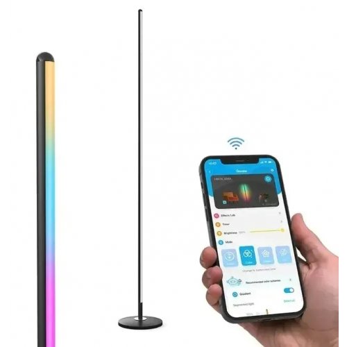 Розумний торшер Govee H8076 RGBICW Floor Lamp Lite (H8076C13) Black купити в Україні: Київ, Львів, Хмельницький, Тернопіль, Івано-Франківськ | Низька ціна, відгуки, характеристики від TELEMART фото
