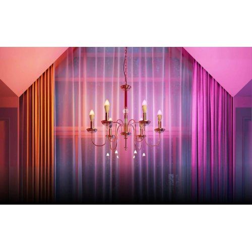 Розумна лампа Govee H600C E14 5W 450Lm 2700K-6400K (B600CC02) White купити в Україні: Київ, Львів, Хмельницький, Тернопіль, Івано-Франківськ | Низька ціна, відгуки, характеристики від TELEMART фото